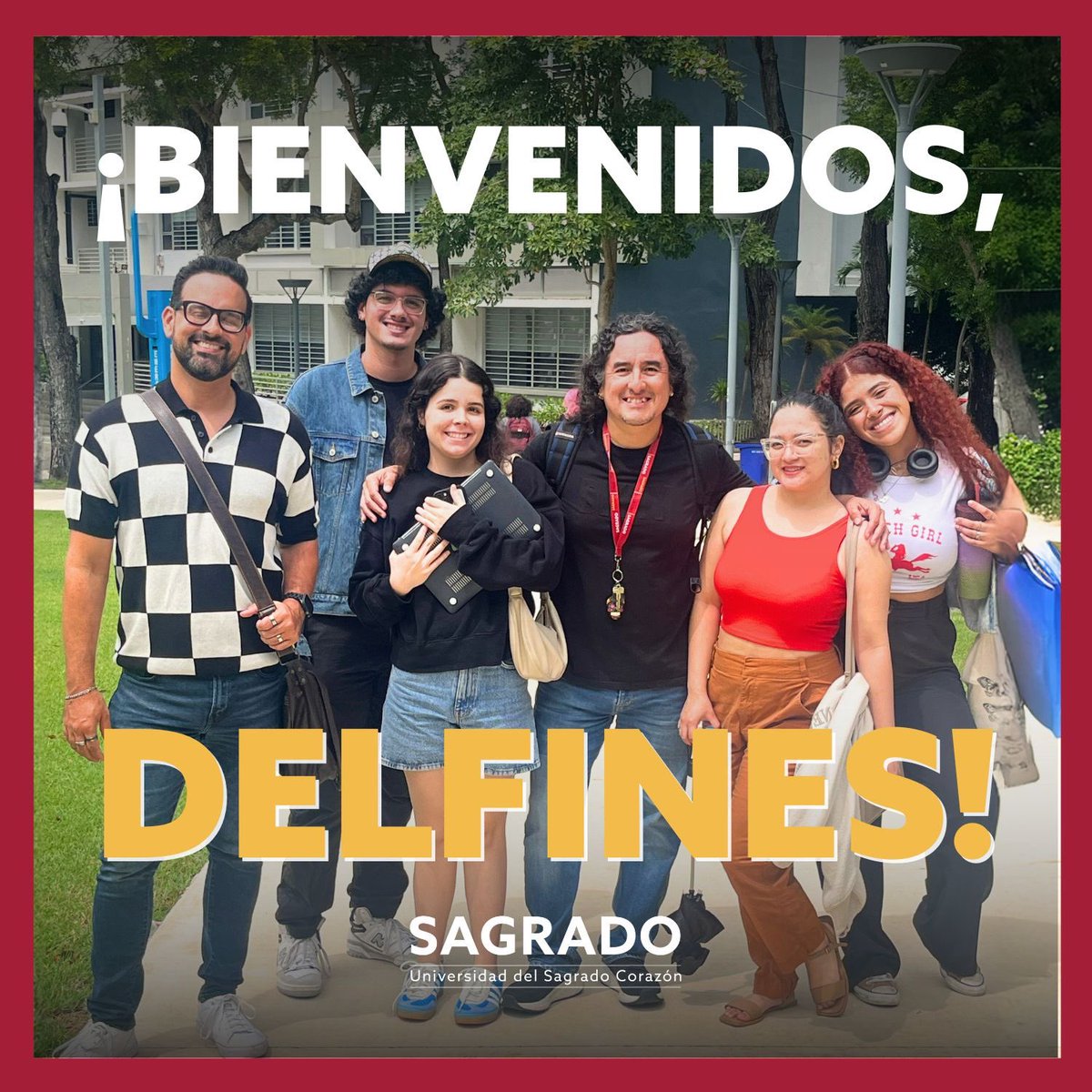 sagradoedu's tweet photo. ¡Delfines, bienvenidos y bienvenidas a Sagrado!  🐬♥️ Hoy comienza una nueva etapa llena de oportunidades y aprendizajes. Aprovechen cada experiencia al máximo y recuerden que están más cerca de alcanzar sus metas. ¡Adelante! https://t.co/CQcUlOWkVt