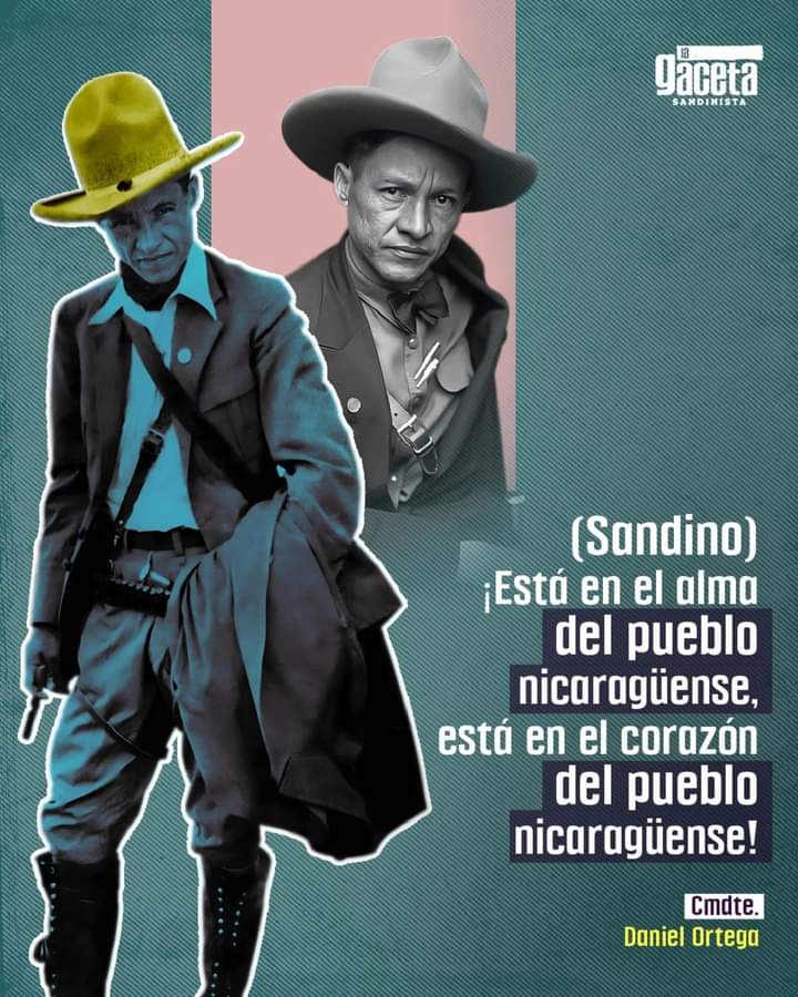 bilwistereo's tweet photo. 🔴⚫️ ¡Sandino está en el corazón del pueblo nicaragüense! https://t.co/Gg0MCyJas2