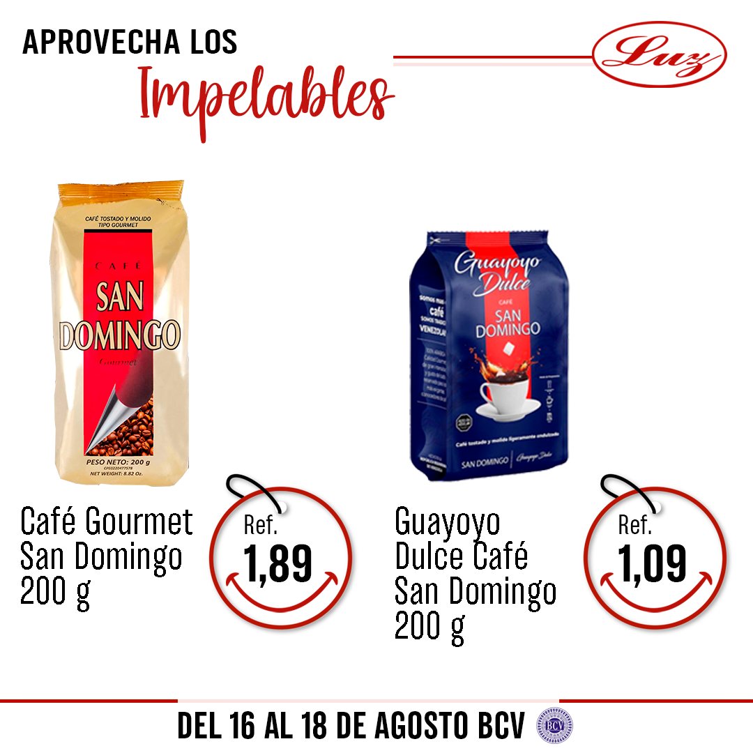mercadosluzca's tweet photo. Ven y disfruta de #Impelables todas nuestras sucursales desde el 16 al 18 de Agosto.

#Automercadosluz #LuzQuick #Julio2024 #FestivaldePrecios #descuentos #mercado #promos #market #mall #supermercado #comida #ofertas #promociones #productosdigitales https://t.co/7iJjN1PsM2