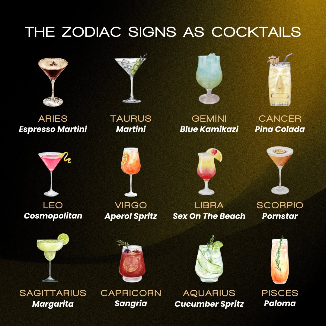 blinxksociety's tweet photo. Whether it’s a cocktail or a mocktail you prefer on a night out, we all have one that represents us. Which one are you? 👇 https://t.co/grPCtYNinh