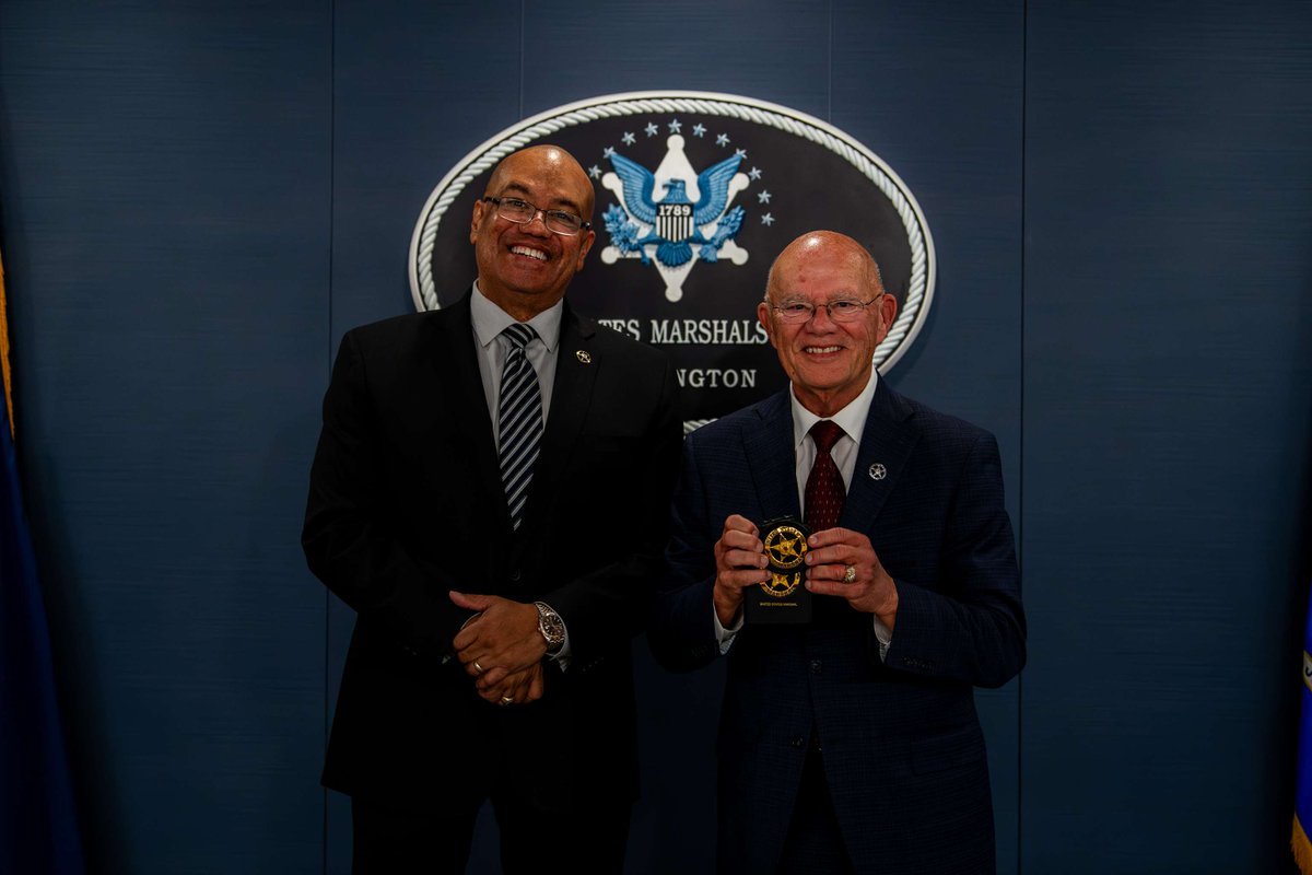 Congratulations to United States Marshal Grimes!  He's our new U.S. Marshal here in Western Arkansas.  We're so glad to have him.   #NewBeginnings #WesternArkansas