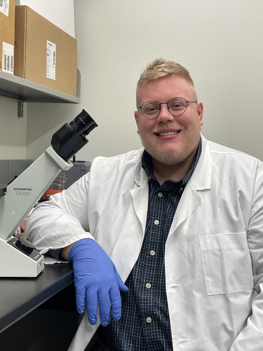 LabDamer's tweet image. Congratulations to our newest Damer Lab Ph.D. CANDIDATE, @codytmorrison! He passed his qualifying exam this morning!