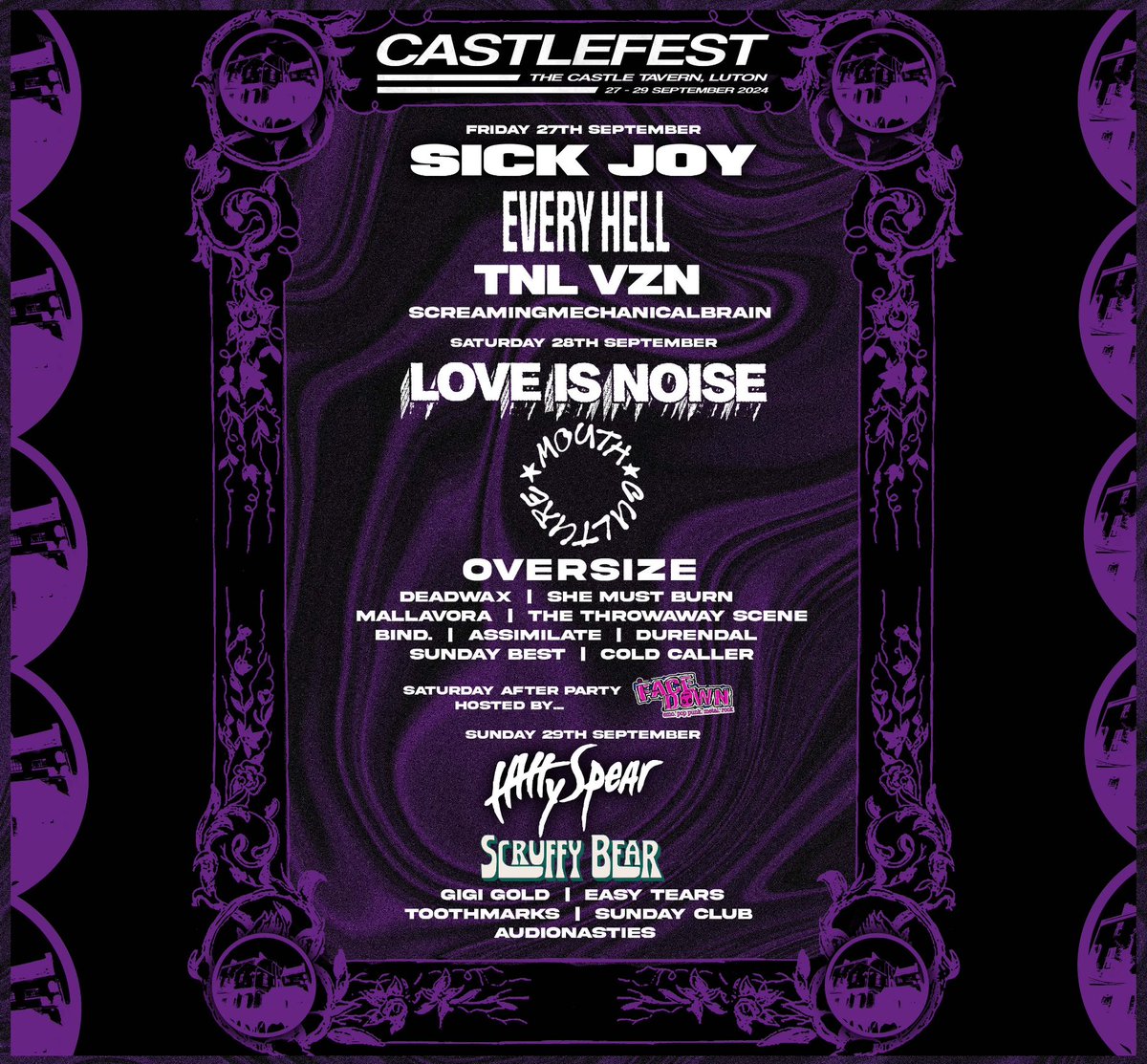 Kerrang! (@kerrangmagazine) on Twitter photo āItās our chance to have a party and support grassroots musicā¦ā Catch Sick Joy, Love Is Noise, Tally Spear, Oversize, Every Hell, Mouth Culture and loads more at <a href="/Castlefest_uk/">CASTLEFEST</a> in Luton next month! Tickets are on sale here: gigantic.com/castlefest-202⦠āItās our chance to have a party and support grassroots musicā¦ā Catch Sick Joy, Love Is Noise, Tally Spear, Oversize, Every Hell, Mouth Culture and loads more at <a href="/Castlefest_uk/">CASTLEFEST</a> in Luton next month! Tickets are on sale here: gigantic.com/castlefest-202ā¦
