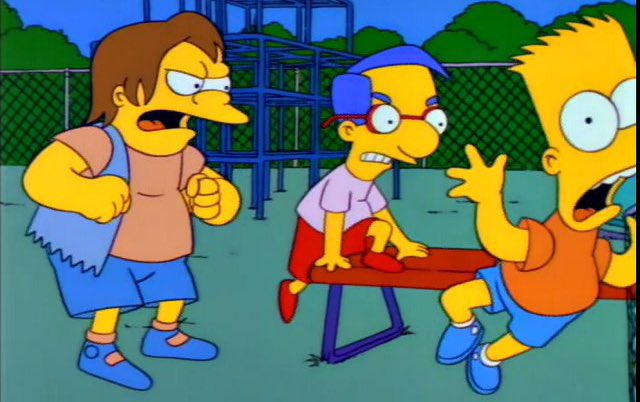 SoySimpsonito's tweet image. - Nadie que haya escuchado una buena referencia Simpson se quejaría de eso.
- ¡Vamos a acabarlo!