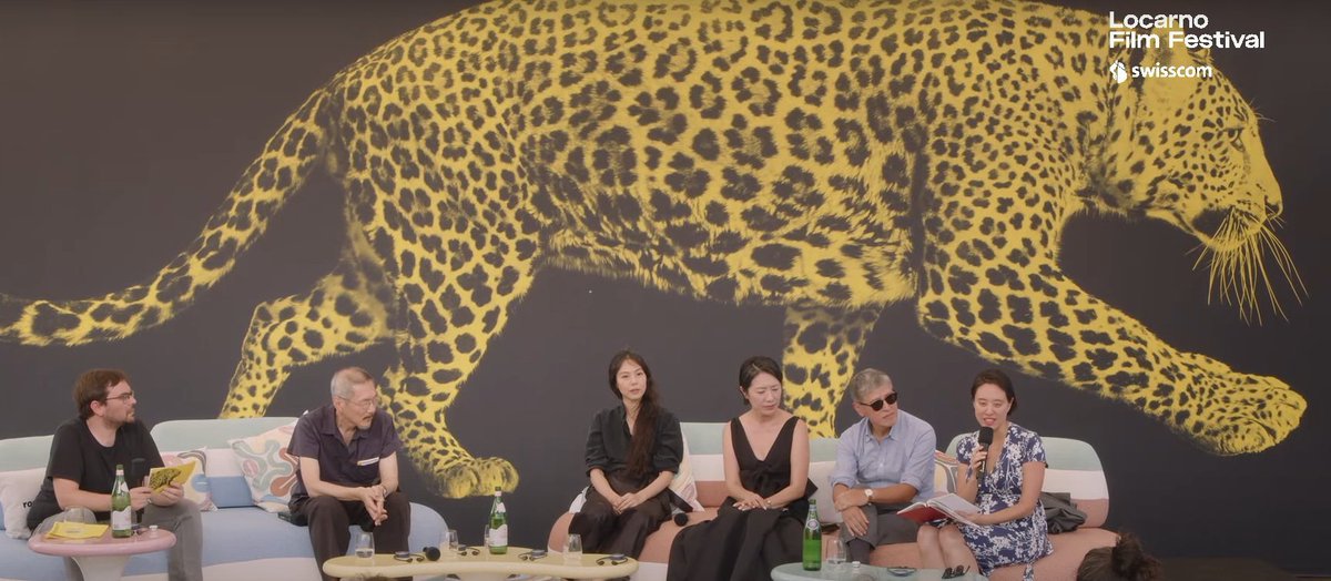 KimMinheeArchiv's tweet photo. Kim Min-hee during a Q&amp;A for her newest film “By The Stream” (수유천)! at the 77th Locarno Film Festival! ♡

Full Q&amp;A 🔗 https://t.co/t2VVM9K4Hd

#김민희 #KimMinhee #Locarno77 https://t.co/u9CPF2toOl