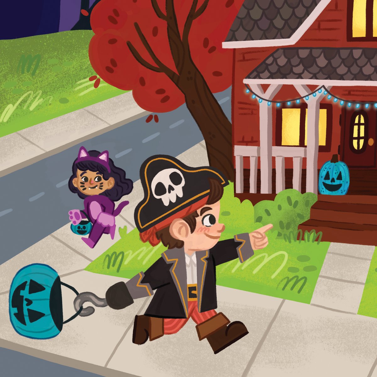 shaunaparmesan's tweet image. KidLit art without AI ✨