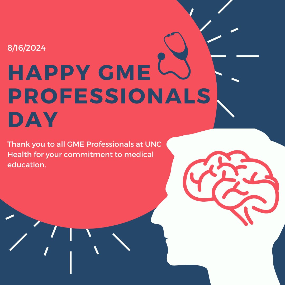 UNCneurosurgery's tweet photo. Happy #GMEProfessionalsDay to our department's residency program coordinator @lanier_kel90408 &amp; to all other #GMEProfessionals for their contributions to #MedicalEducation @UNC_Health_Care @UNC_SOM https://t.co/HOlJlXsfad