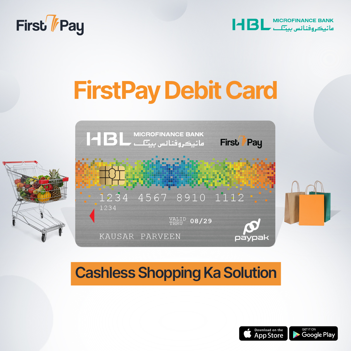 HBLMfBDigital's tweet image. Simplify your shopping experience with the FirstPay Debit Card! No need to carry cash, just swipe and go. Secure, convenient, and fast.

Order Your Debit Card Now:
onelink.to/hblmfbfp

#FirstPay #FirstPayMobileWallet #FirstPayDebitCard #CashlessTransaction #DebitCard