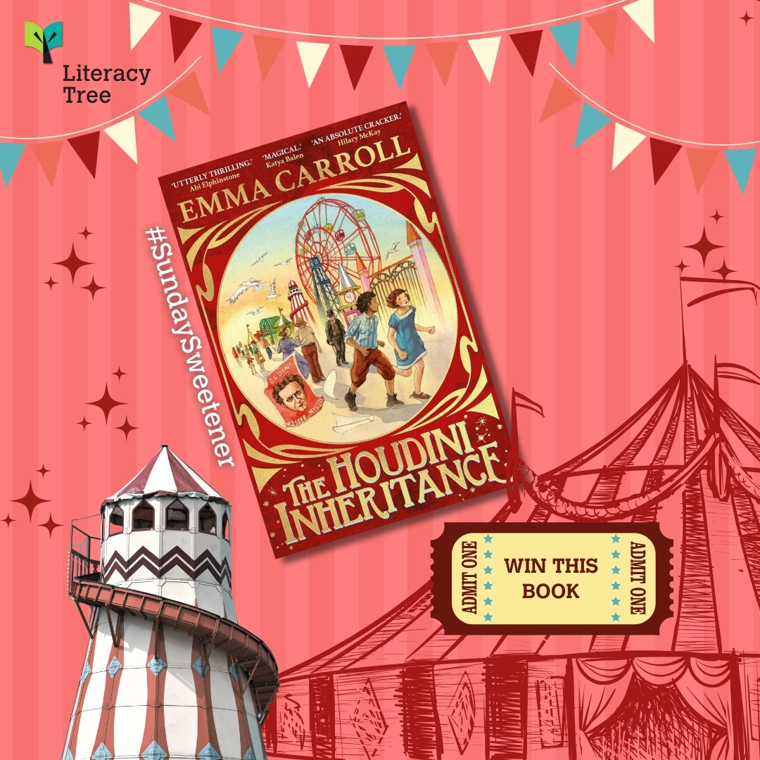 This week's #SundaySweetener is 'The Houdini Inheritance', a thrilling book, filled with magic shows and mysteries!🎪🪄

For your chance to win: 
1⃣Follow
2⃣Like
3⃣Repost + tag a friend for an extra entry. 

Winner announced on Monday!💫