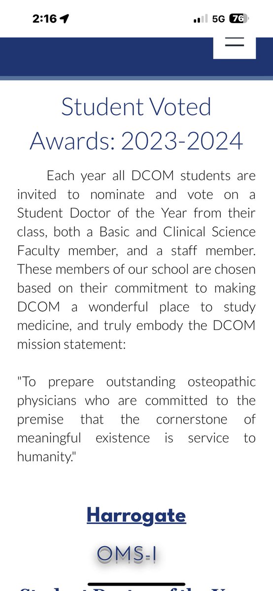 KtorbyT's tweet photo. Congratulations ⁦@maxtorbert⁩ 
LMU-DCOM 
Student Doctor of the Year!So proud of you! Have another great year 💙 https://t.co/teo6oWkBqR
