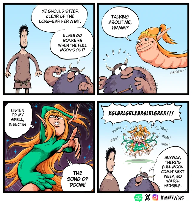 Crazy moon Elf 