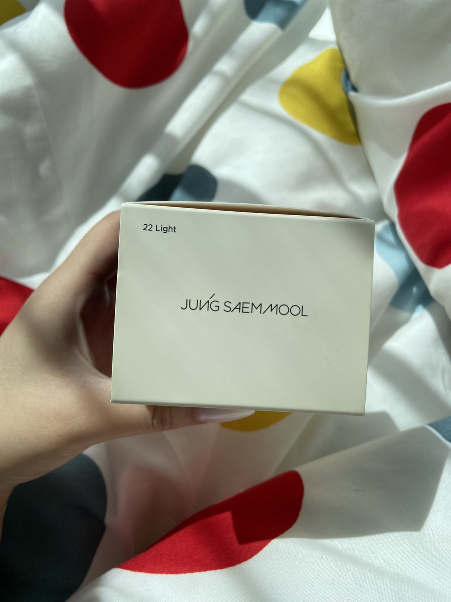 155onsale's tweet photo. ส่งต่อคุชชั่น(refill) jung saem moon เบอร์ 22 light ราคา 300 บาทคับบ มีพัฟนะคะ ยังไม่ได้แกะเยยย ⭐️⭐️⭐️ #ส่งต่อคสอ #ส่งต่อคสอมือ2 #ส่งต่อเครื่องสำอาง #ส่งต่อสกินแคร์ #ส่งต่อเครื่องสําอางมือสอง #ส่งต่อเสื้อผ้า https://t.co/GFDFIA7ePw