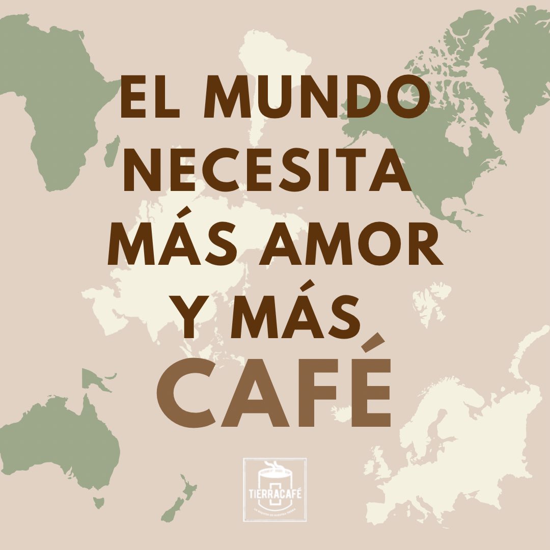 TRRACAFE's tweet photo. Vivimos en un mundo 🌎 de constante violencia y la mejor manera de demostrar nuestro amor es con una taza de café ☕️ https://t.co/ffuaeLkwCV