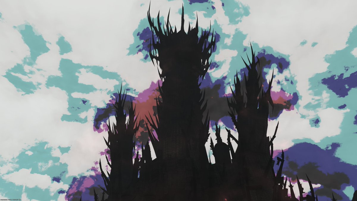 RhukyI's tweet image. #FF14 #FF14景色 #posterization