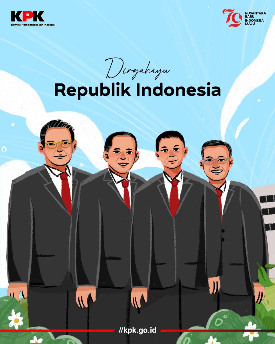 Dirgahayu Republik Indonesia ke-79 🇮🇩
Nusantara Baru, Indonesia Maju.

#HUT79RI
#NusantaraBaru
#IndonesiaMaju