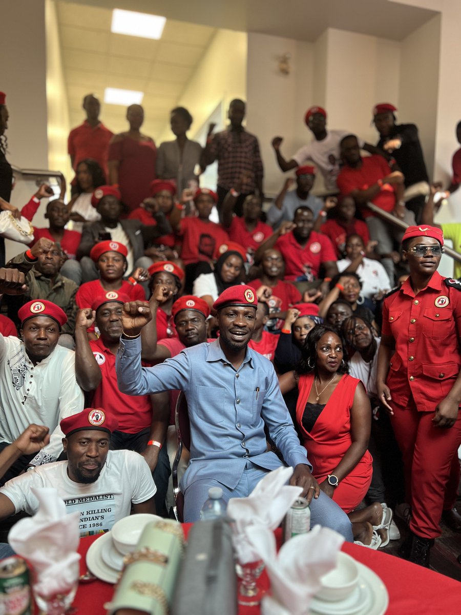 HEBobiwine's tweet photo. Following the conclusion of our 2024 Diaspora Convention in USA, we are now in Canada to touch base with our various chapters there. We just had an interaction with the NUP Chapter in Ottawa, Canada's capital. Happy to have exchanged thoughts with our comrades here about the trajectory of the struggle to dislodge dictator Museveni back home. Can't wait to engage with the rest of our chapters!