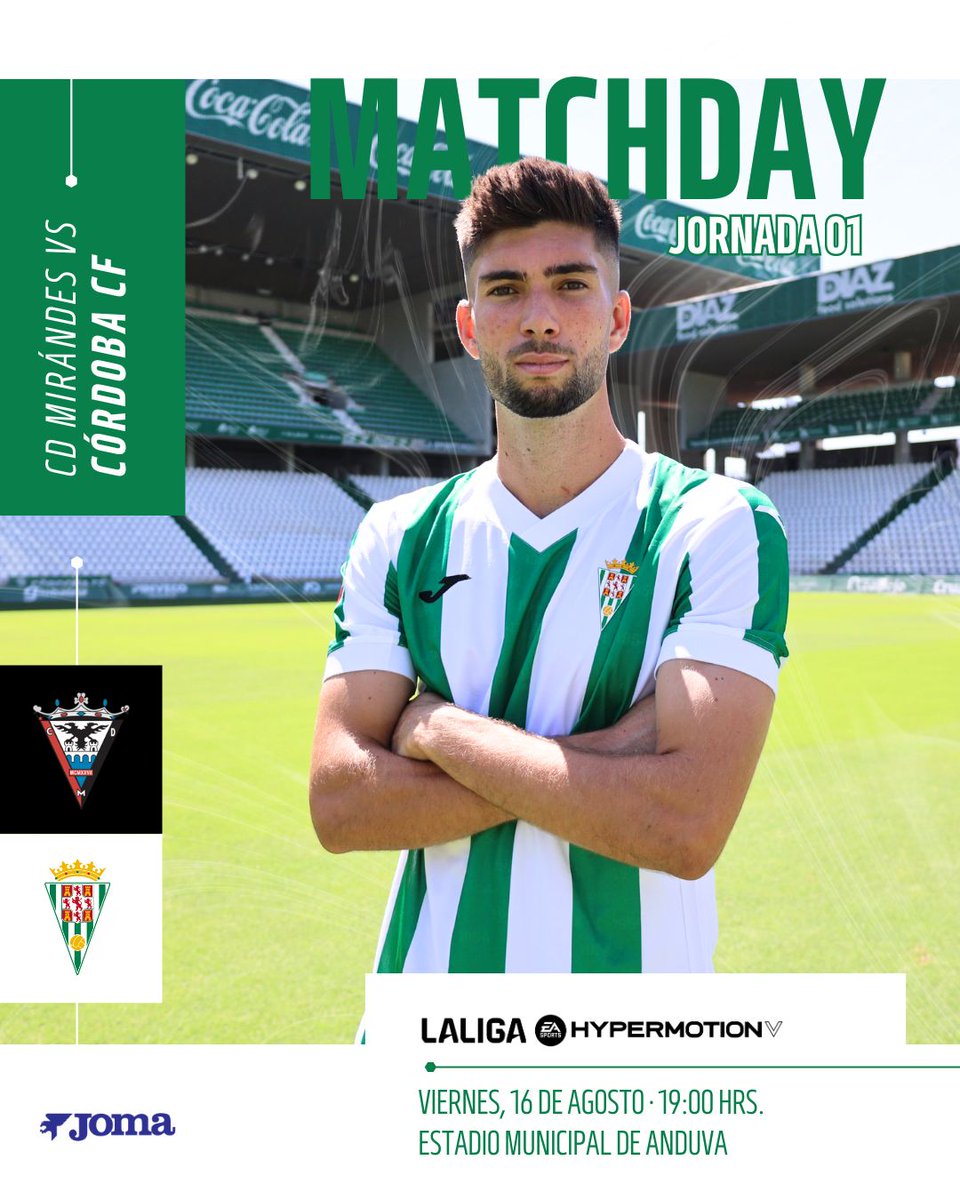 5 años después volvemos a disputar un partido de LFP.
Muchos días y meses sin estar en la categoría de donde nunca debimos salir.
Hemos pasado por malas rachas y también por buenas.
Desde hoy a dejar atrás el olor a humedad y barro y campear por España.
Somos el Córdoba CF