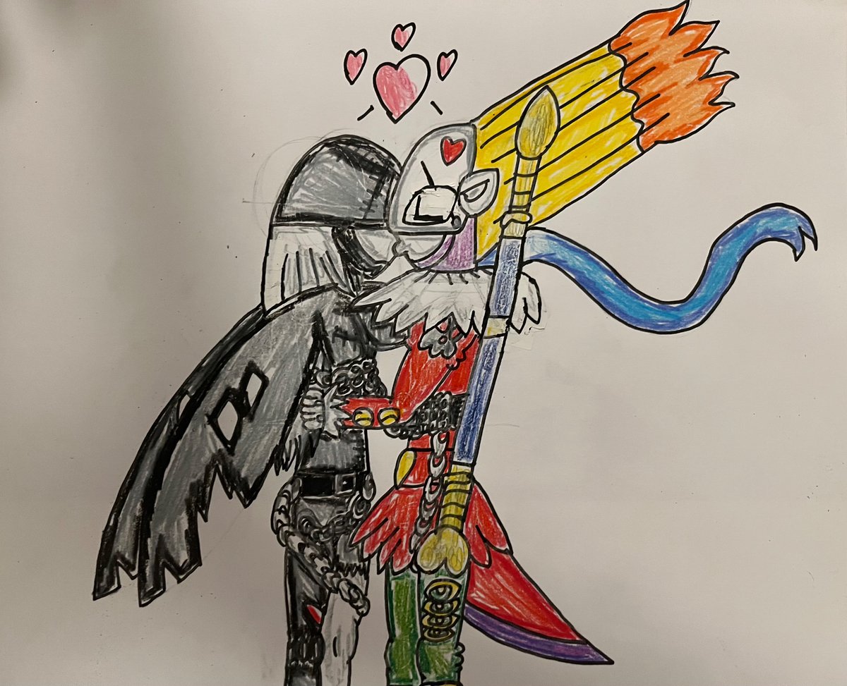 BlueVampirefox's tweet image. The Myotismon trio and the Natramon trio,Piedmon and Ladydevimon having lots of romantic hugs and kisses. #Digimon #Myotismon #Vamdemon #Venommyotismon #Venomvamdemon #Malomyotismon #BelialVamdemon #Pidmon #Piedmon #Ladydevimon #Digimonart #FanDigimon #Animeart #fanart
