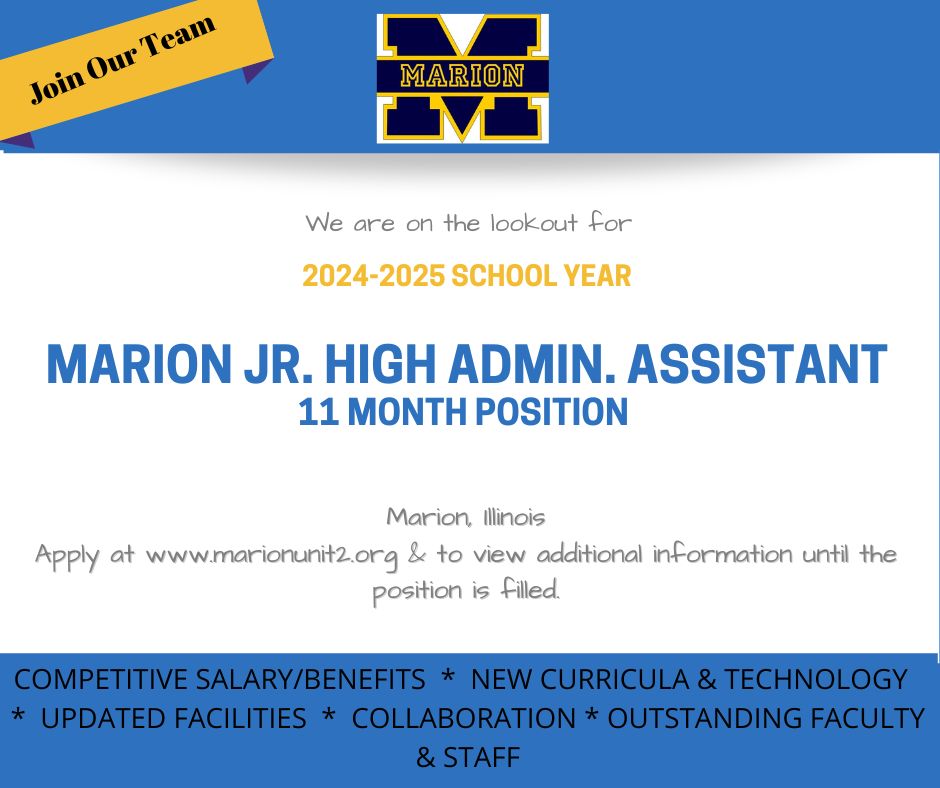 Marion Unit 2 Schls (@marionunit2) on Twitter photo 