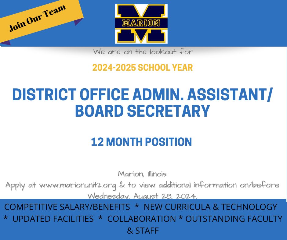 Marion Unit 2 Schls (@marionunit2) on Twitter photo 