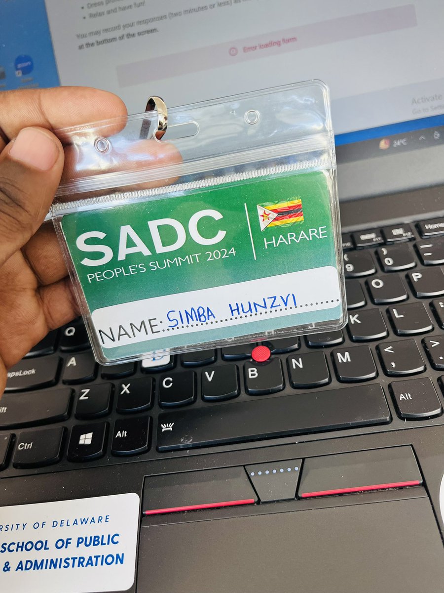 Simbarashe Hunzvi tweet media