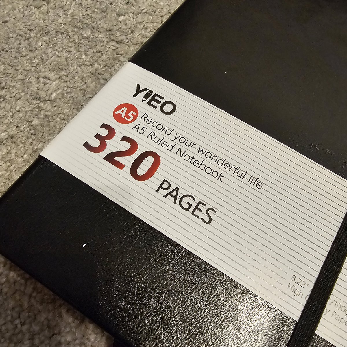 This notebook sounds sarcastic...