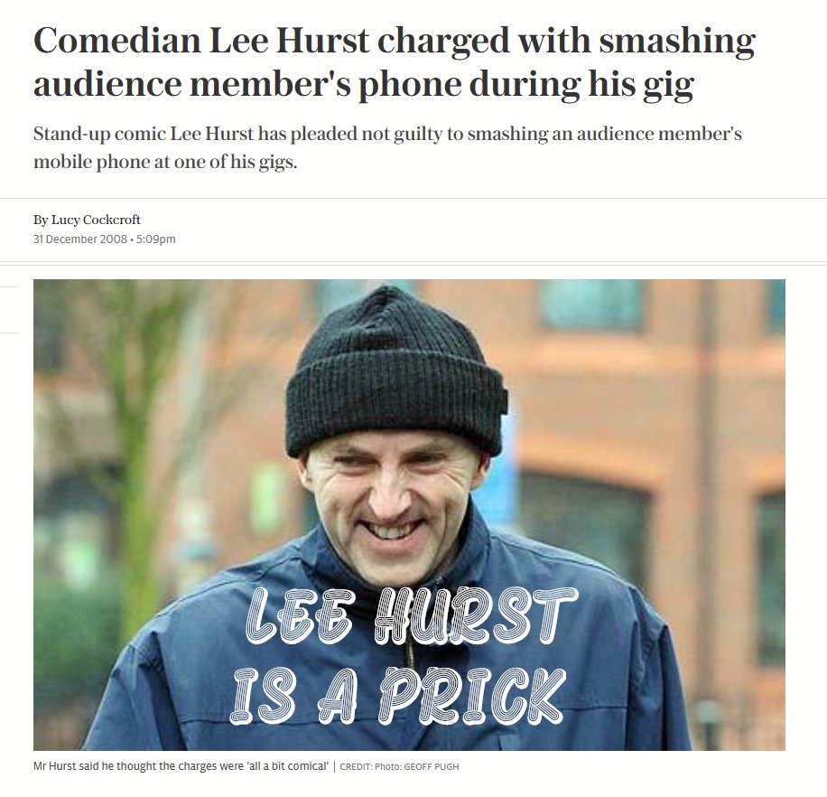 simunch1's tweet image. How about the hilarious @MasaiGraham
for the No1 joke from #edfringe2022 ?

"I tried to steal spaghetti from the shop, but the female guard saw me and I couldn't get pasta".🤣👍

Here's details of one of Lee's more noteworthy appearances...