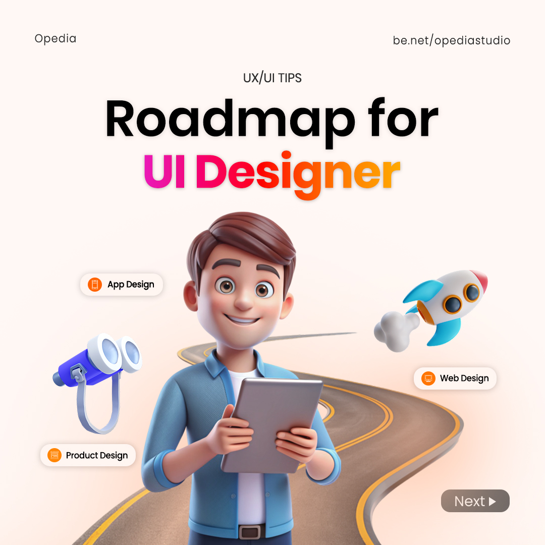 opedia_studio's tweet photo. Becoming a successful UI designer is a thrilling adventure filled with creativity, learning, and growth. 

Ready to create stunning interfaces and make your mark in the design world? Start today, and let your creativity shine! 

#UIDesign #DesignerJourney #KeepLearning #opedia https://t.co/ynjjnlgmV8