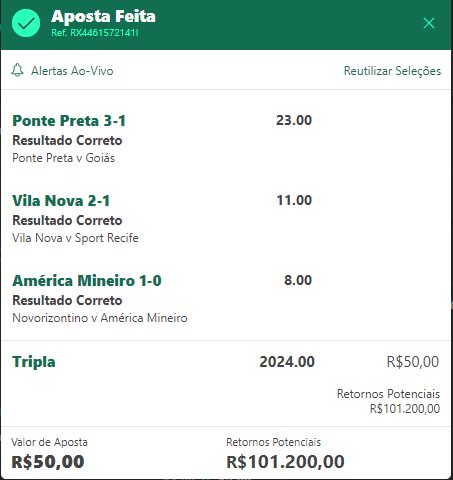 otiodabet's tweet photo. Bingo odd 2024, em placar exato para hoje https://t.co/WpF06HyIfd