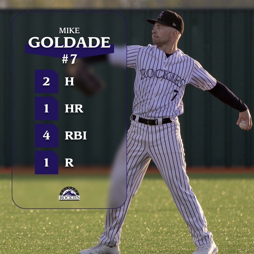 CgyRockies's tweet photo. 🚨FINAL🚨

Rockies take Game 2 by a score of 10-8 and are in position to clinch their first Provincial Title in only their second year as a club!!

Game 3 set for tonight Aug 16th 7:30PM at Great Chief Park! https://t.co/xx05nqfwtm