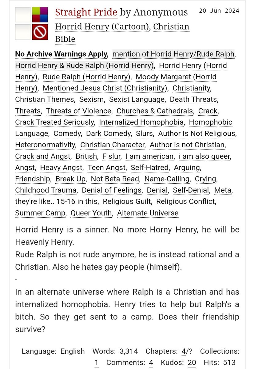 128_Mega's tweet photo. Ao3 was a mistake. Can we not do this please? https://t.co/wsTwT3SGFC