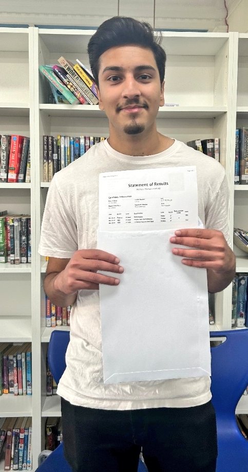 HHS Sixth Form (@hhs6th) on Twitter photo Well done to Muhammad who achieved A*A*A* in Computer Science, Maths, and Physics and will be reading Computer Science <a href="/KingsCollegeLon/">King's College London</a> #alevelresultsday2024 Well done to Muhammad who achieved A*A*A* in Computer Science, Maths, and Physics and will be reading Computer Science <a href="/KingsCollegeLon/">King's College London</a> #alevelresultsday2024