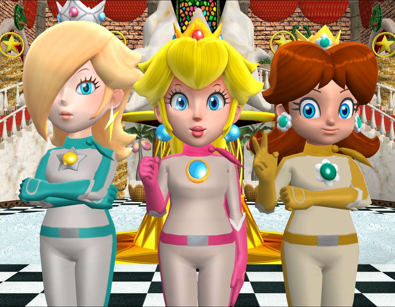 マ*オ様 マリオ Super Mario 3D All-Stars-Game Overs 64,Sunshine,Galaxy