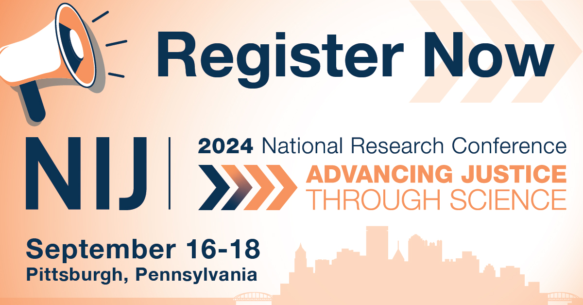 If you’re attending, presenting, or exhibiting at <a href="/OJPNIJ/">National Institute of Justice</a>’s conference in September, I encourage you to use our new media toolkit to promote your efforts. If we don’t share our research, we won’t promote evidence base practice! #NIJ2024 

nij.ojp.gov/conference-med…