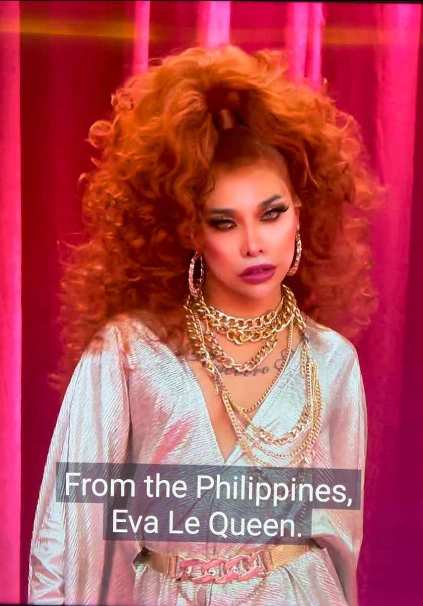 icslikeyeow's tweet photo. KABOG!! GANDA MO MAAA!! @eva_lequeen #GlobalAllStars #DragRace https://t.co/lklAUkeuhf