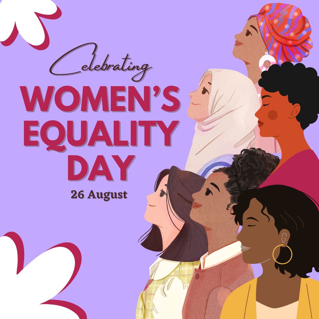 ✨Happy Women's Equality Day! Today, we celebrate the incredible strides made toward gender equality and honor the women who have paved the way for progress. Let's continue to support and uplift each other. 💪✨ @DISD_libraries #DallasISD