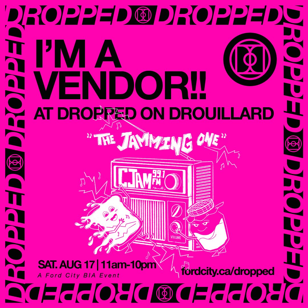 CJAM 99.1 FM (@cjamfm) on Twitter photo Catch CJAM radio hosts and other volunteers at Dropped on Drouillard tomorrow - - Saturday, August 17th! We will be there starting at 11am. We will be located between Trenton to Whelpton Street. Thank you to <a href="/FordCityBIA/">FordCityBIA</a> for putting on this incredible event! Catch CJAM radio hosts and other volunteers at Dropped on Drouillard tomorrow - - Saturday, August 17th! We will be there starting at 11am. We will be located between Trenton to Whelpton Street. Thank you to <a href="/FordCityBIA/">FordCityBIA</a> for putting on this incredible event!