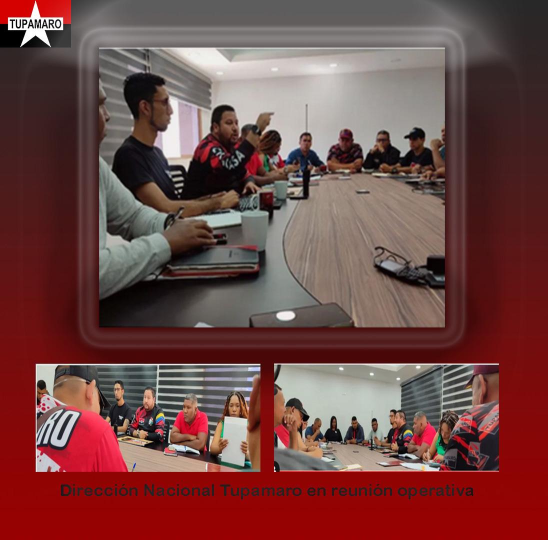 🔴⚫️ En la Dirección Nacional #Tupamaro, andamos como lo indicó el Cmdte. Chávez: ¡ganando tiempo en la preparación del Poder Popular y la integración entre todos los factores Revolucionarios! 

Desarrollando, analizando y  Planificando actividades.