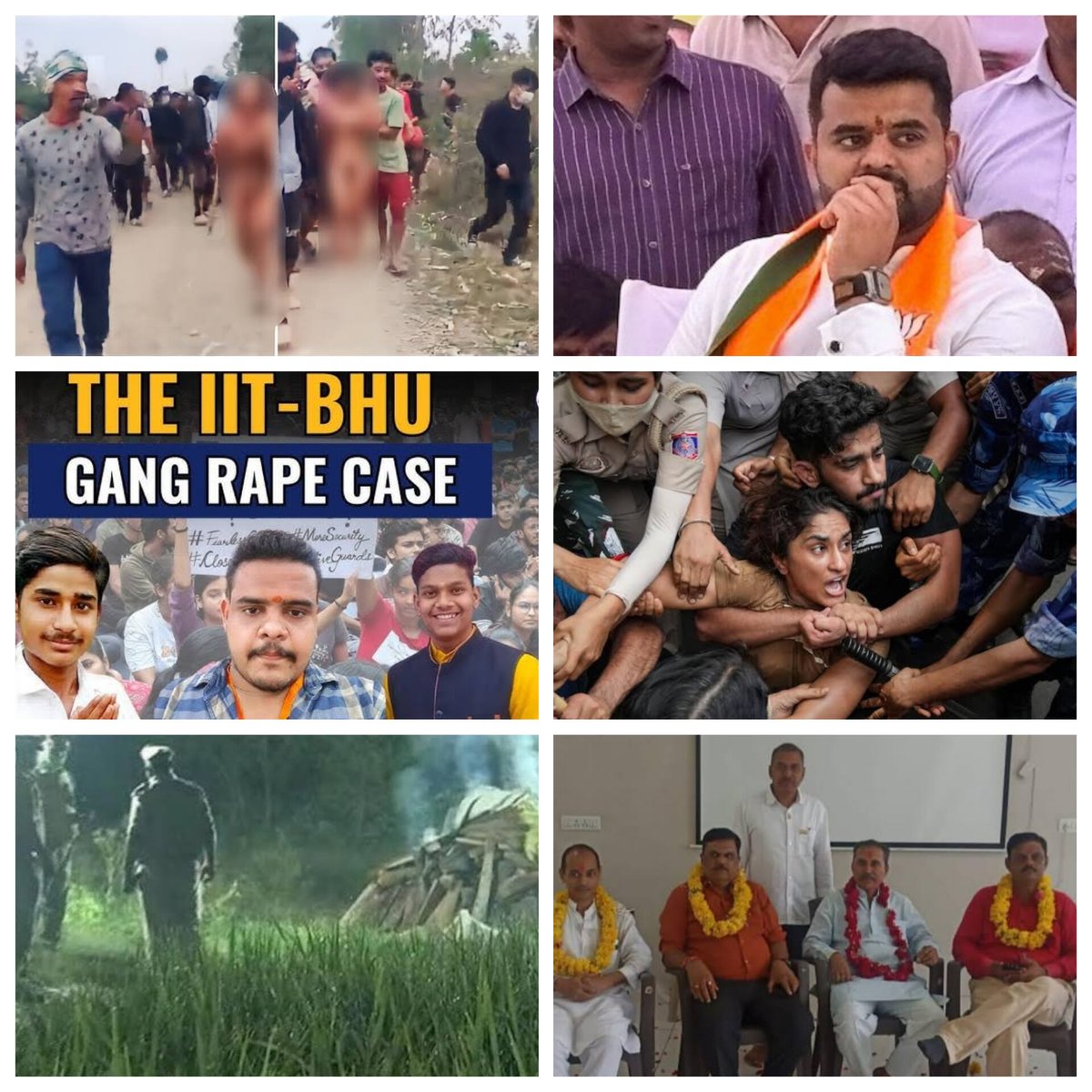 unmutemohit's tweet photo. Everything is Okay,

But BJP Supporters talking about
Women Safety.

Irony ho rhi hai ji boht bhayankar!!🤡 https://t.co/6Kq0JXNy3C