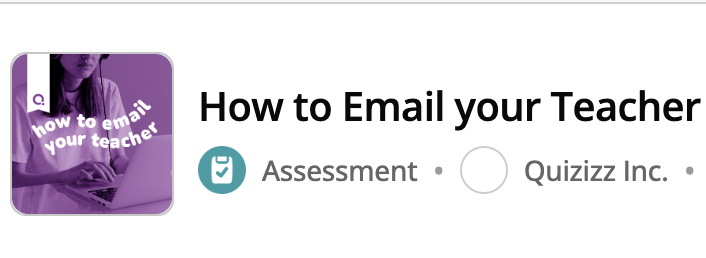 Kyle Niemis (@kyleniemis) on Twitter photo Sooo apparently the Quiz about how to properly email your teacher is still the most popular out of our all of our Back 2 School Quizzes (linked below) 📧
One day this won't be the most popular quiz...maybe 🤷
quizizz.com/collection/668…
<a href="/quizizz/">Wayground (formerly Quizizz)</a> #edtech #teachertwitter #edchat Sooo apparently the Quiz about how to properly email your teacher is still the most popular out of our all of our Back 2 School Quizzes (linked below) 📧
One day this won't be the most popular quiz...maybe 🤷
quizizz.com/collection/668…
<a href="/quizizz/">Wayground (formerly Quizizz)</a> #edtech #teachertwitter #edchat