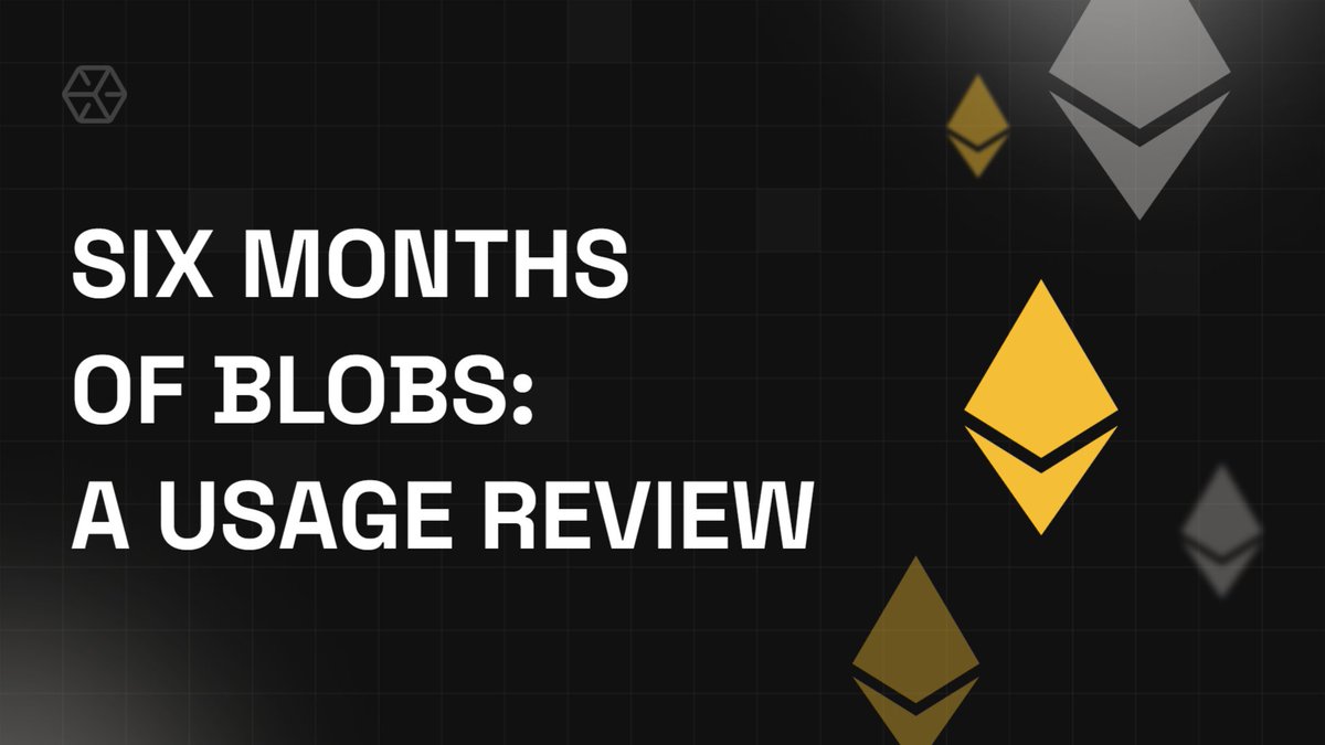 eth_everstake's tweet image. 🧵 1/5 Can you believe it’s already been 6 months since the #Dencun upgrade and the launch of blobs? 

Dencun brought us the much-anticipated blobs via #EIP4844, which have improved the L2 users’ experience by making transactions cheaper and more efficient.