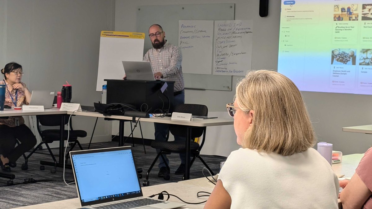 Our #training team had an amazing time sharing #elearning #design and <a href="/Articulate/">Articulate</a> #Storyline goodness this week at the #Nebraska Dept of #Education. Who knew converting #educators into elearning gurus could be so much fun? #articulate #ProfessionalDevelopment