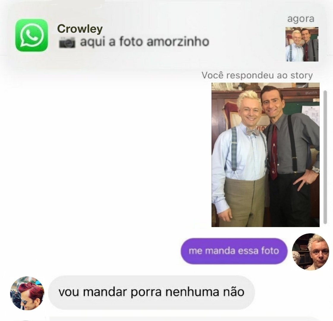 é assim que eu imagino crowley casado com aziraphale