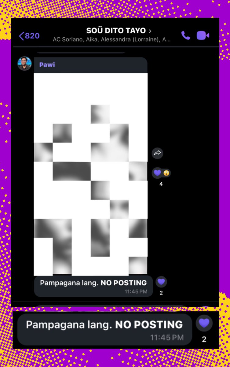 nickimorenayeah's tweet photo. Noted po Sir @pawilectura 🤭🤫 

 #SOUParty https://t.co/FYAS4XgxhH
