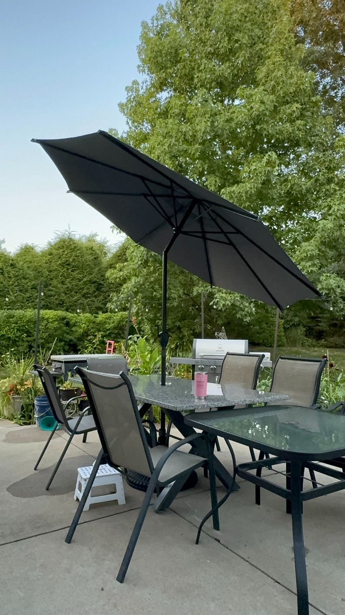 danavento's tweet image. 🌞 Upgrade your patio with this premium 9ft umbrella for under $50! Stylish, durable, and perfect for any outdoor space. 🛒 #PatioEssentials #SummerReady #ad Shipped to your door in many colors amzn.to/4cwbaVk