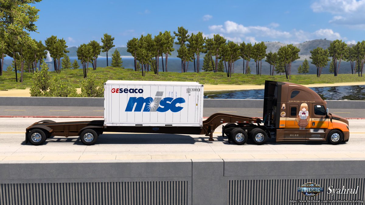 Syahrul_1995_'s tweet photo. #ATS #AmericanTruckSimulator https://t.co/5ApCoS50b9