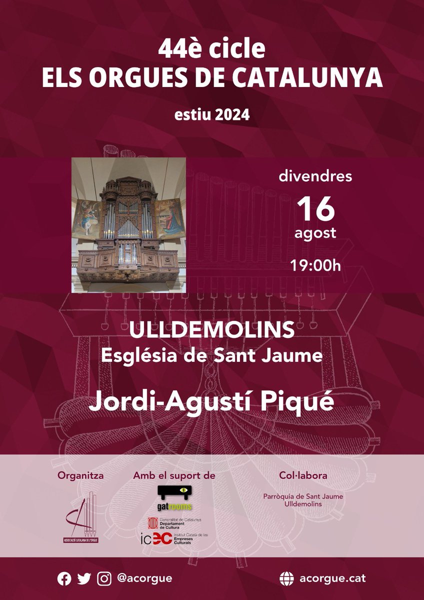 Ass. Catalana de l'Orgue tweet media