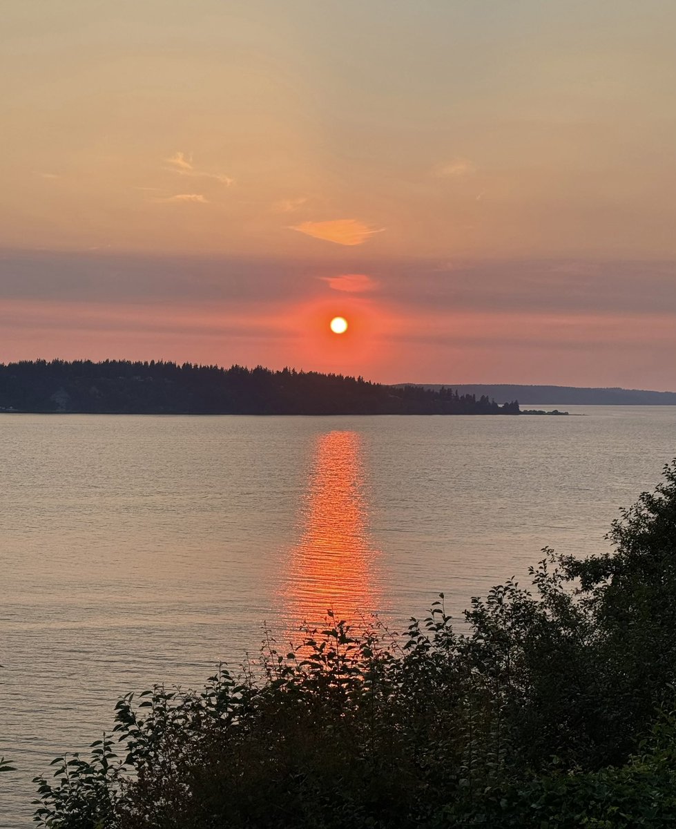 Smoky summer sunset

#sunset #photography 
#hatisland #adysen #brookeamckinney