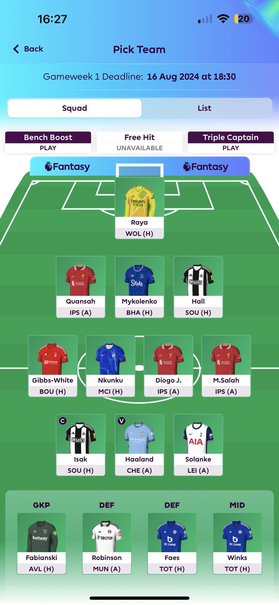 fplkeegan's tweet photo. @FPLJamie_ Hit me Jamie!! https://t.co/SH47cKPQ4a