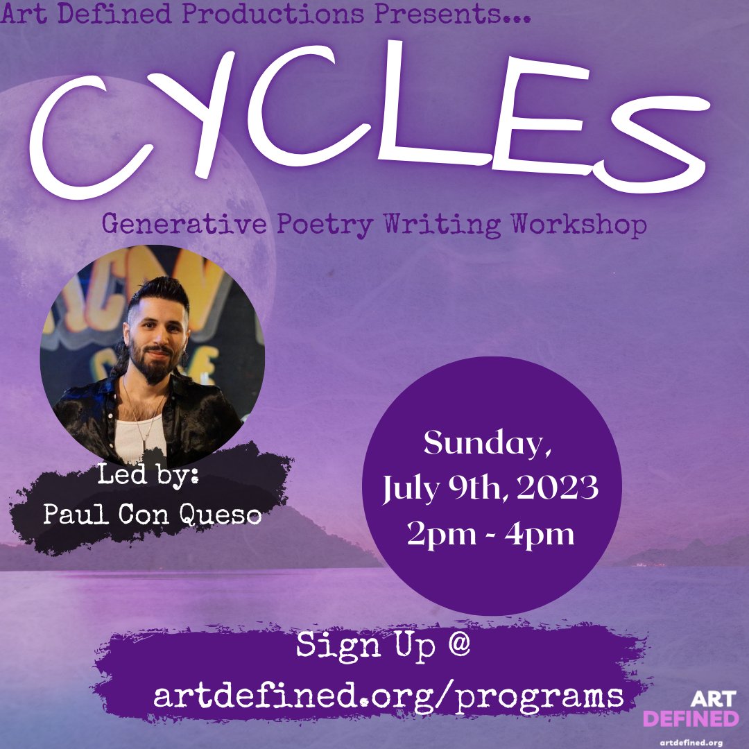artdefinedinc's tweet photo. Cycles Coming Up This Weekend! Featuring Paul! - https://t.co/8TwY1OkpVi https://t.co/my5FvlTYYy